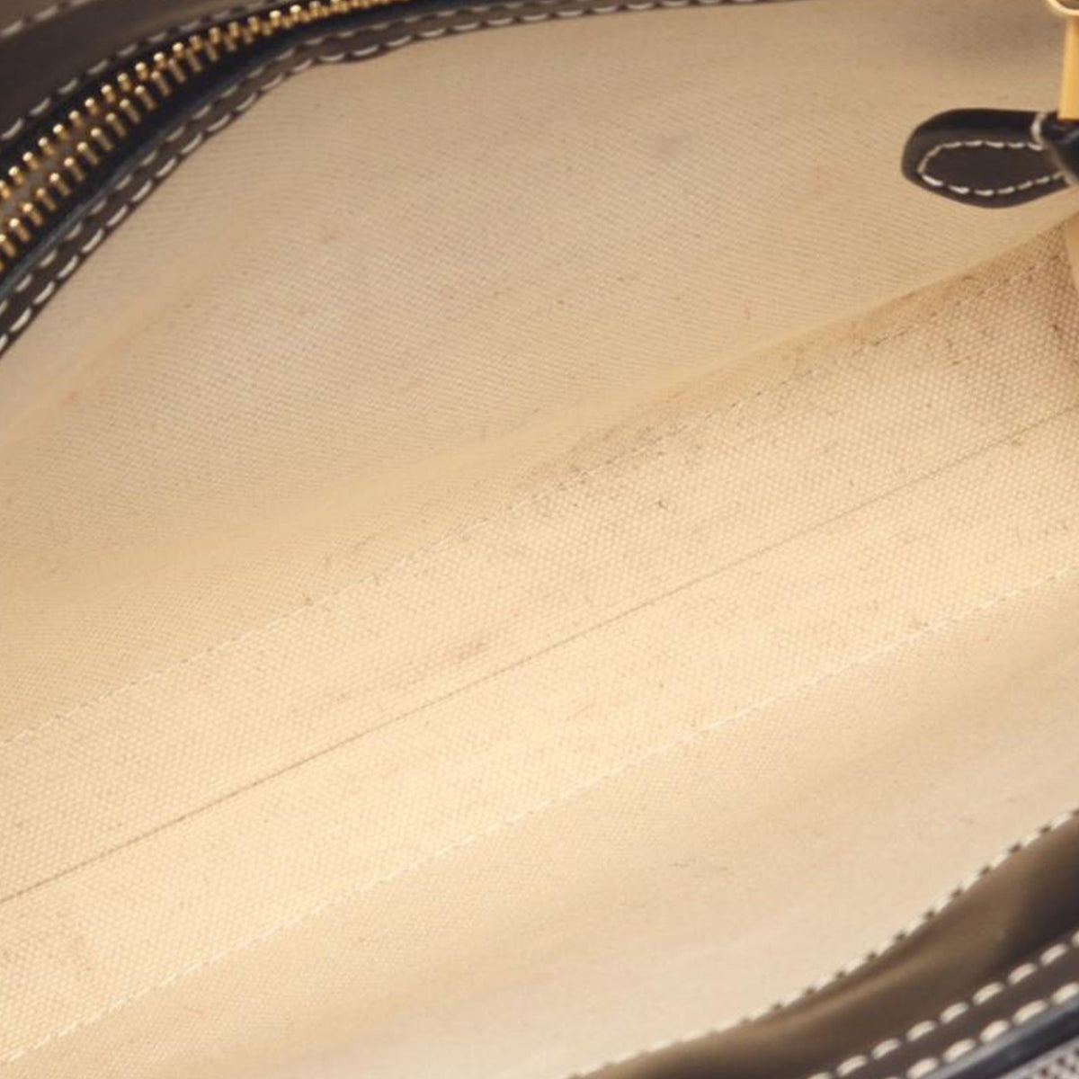 Burberry Pocket Satchel — Gray