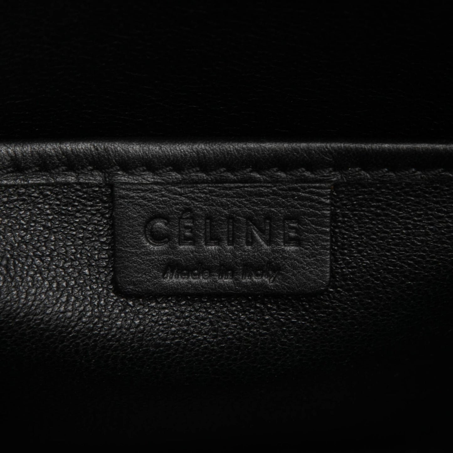 Celine Nano Tricolor Calfskin and Suede Luggage Tote