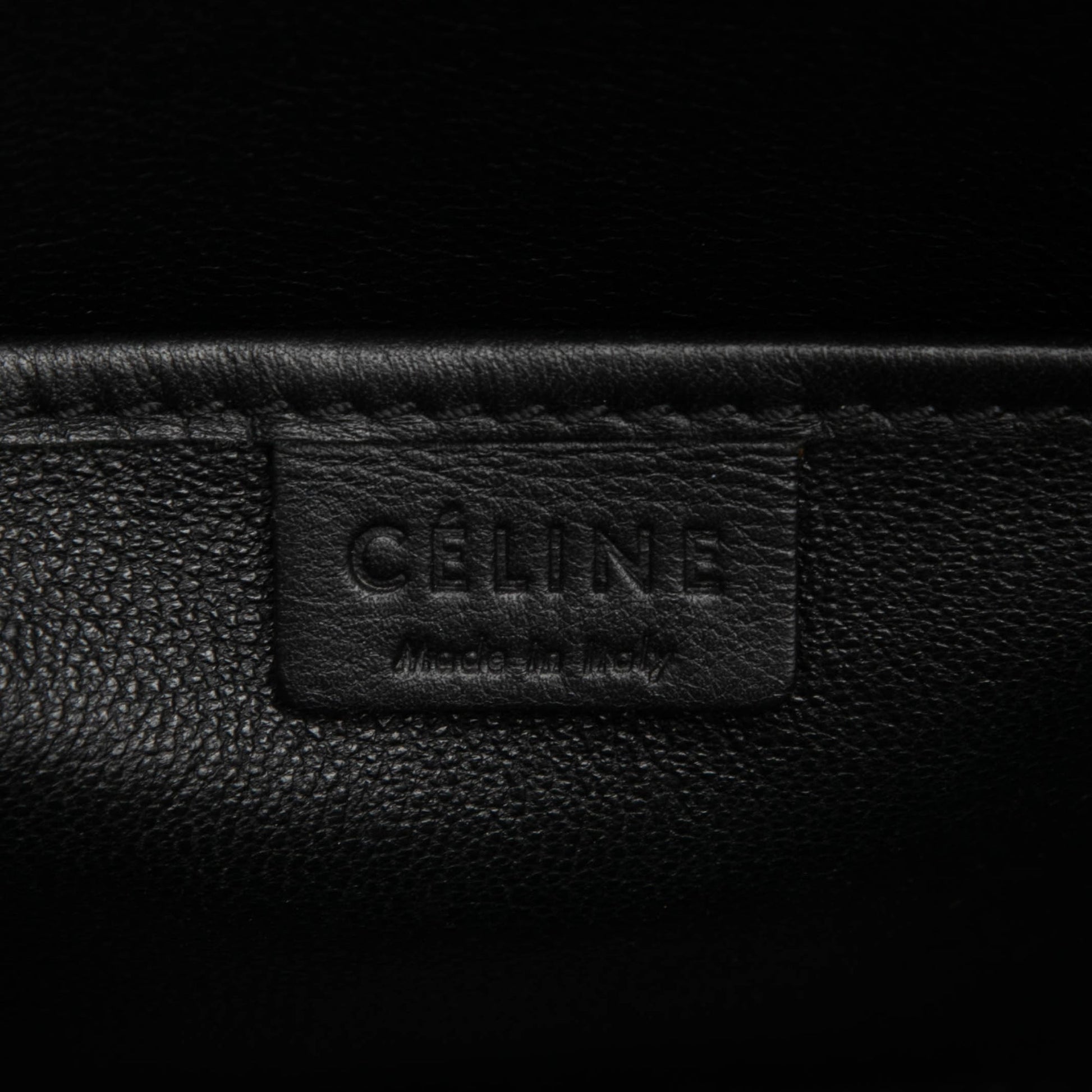 Celine Nano Tricolor Calfskin and Suede Luggage Tote