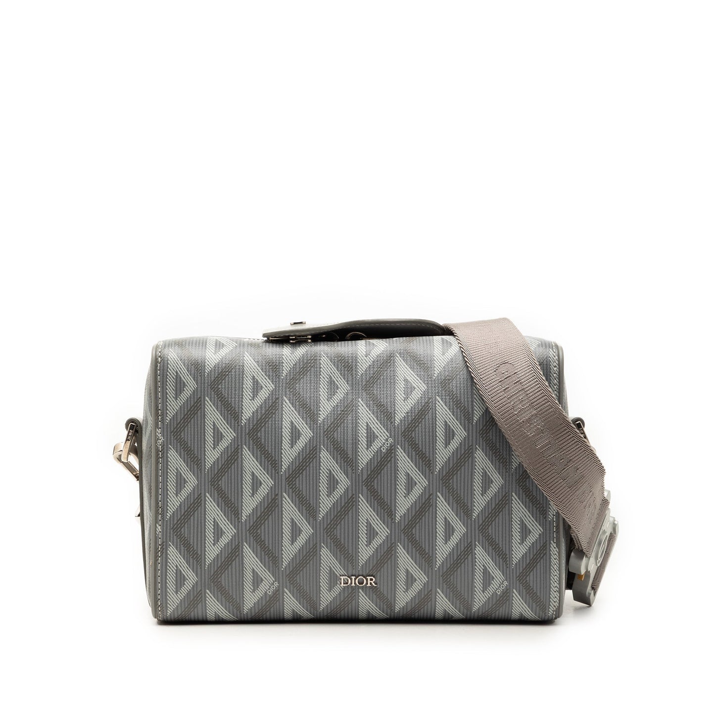 Dior CD Diamond Coated Canvas Lingot 22 Bag