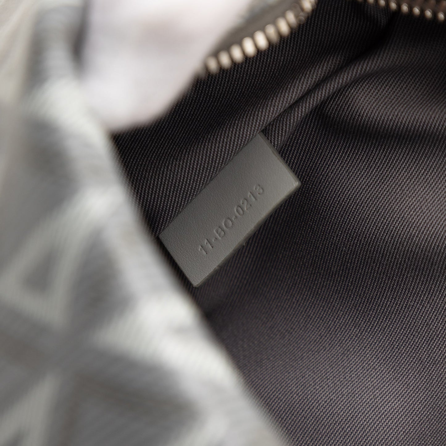 Dior CD Diamond Coated Canvas Lingot 22 Bag