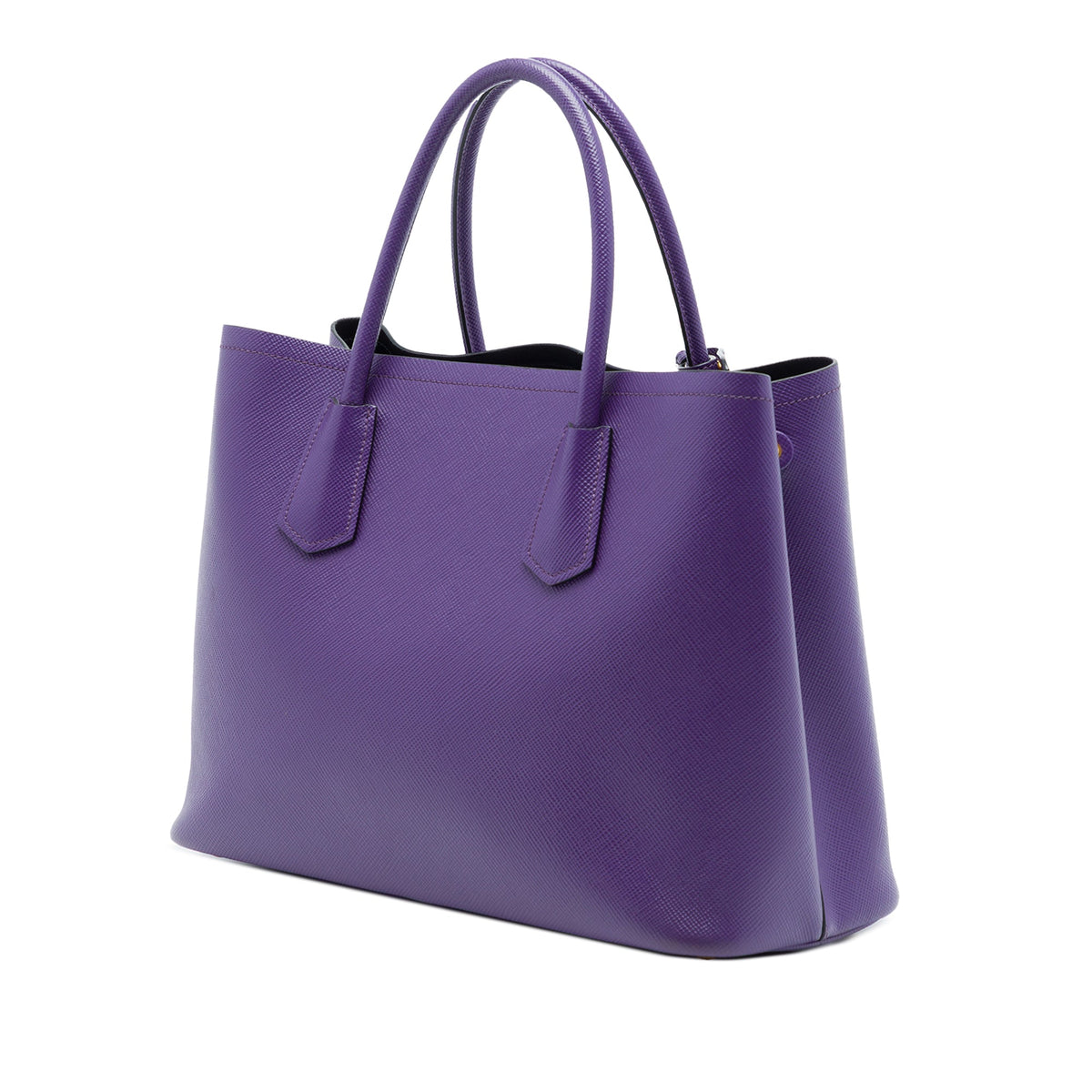 Prada Medium Saffiano Cuir Double Satchel