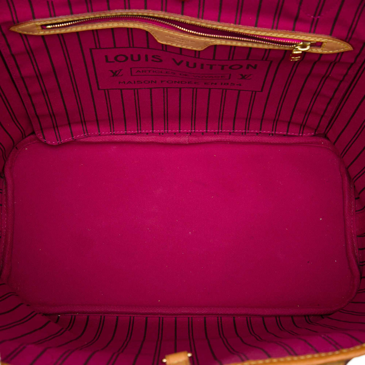 Louis Vuitton Monogram Neverfull MM — Brown