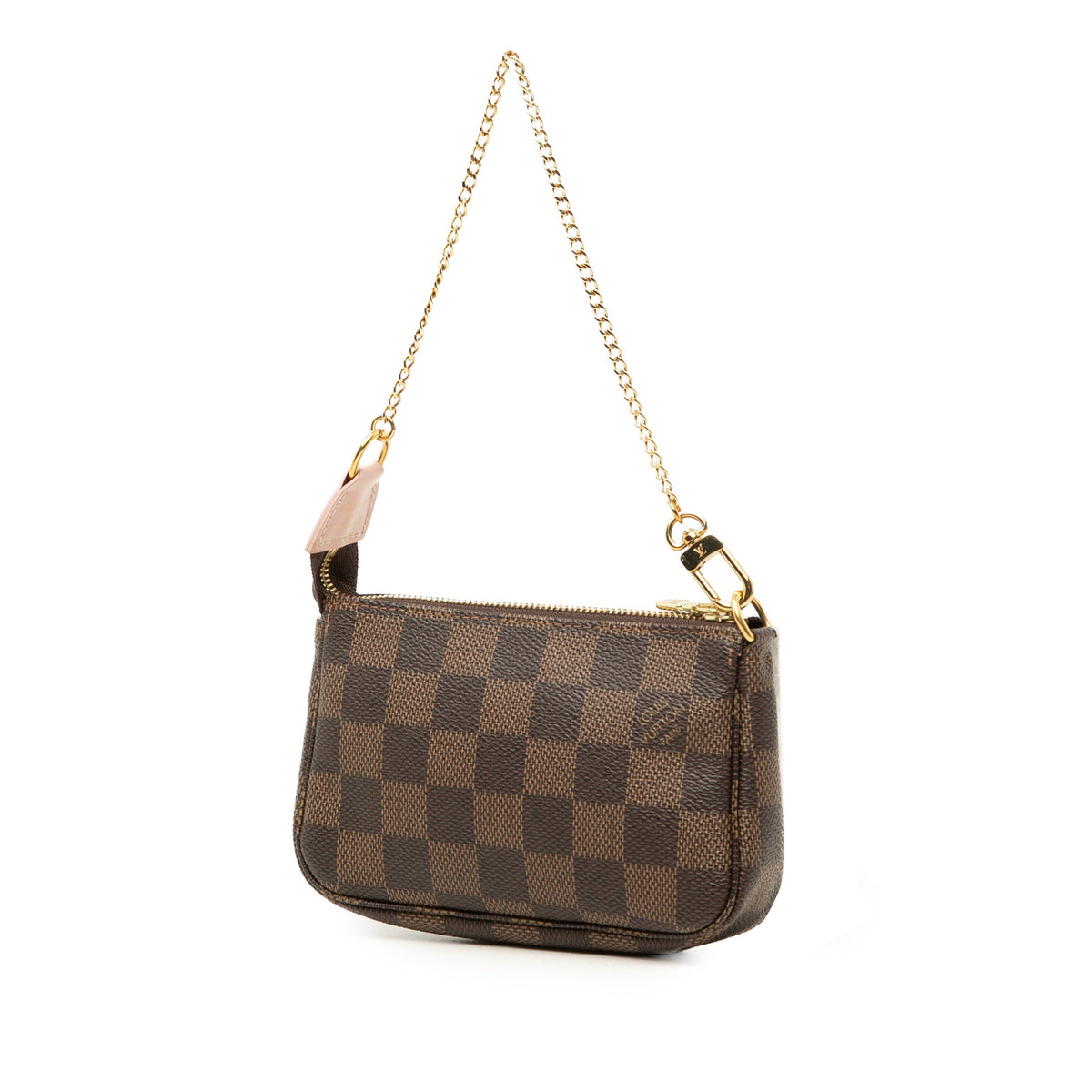 Louis Vuitton Damier Ebene Vivienne Holiday Mini Pochette Accessoires — Brown