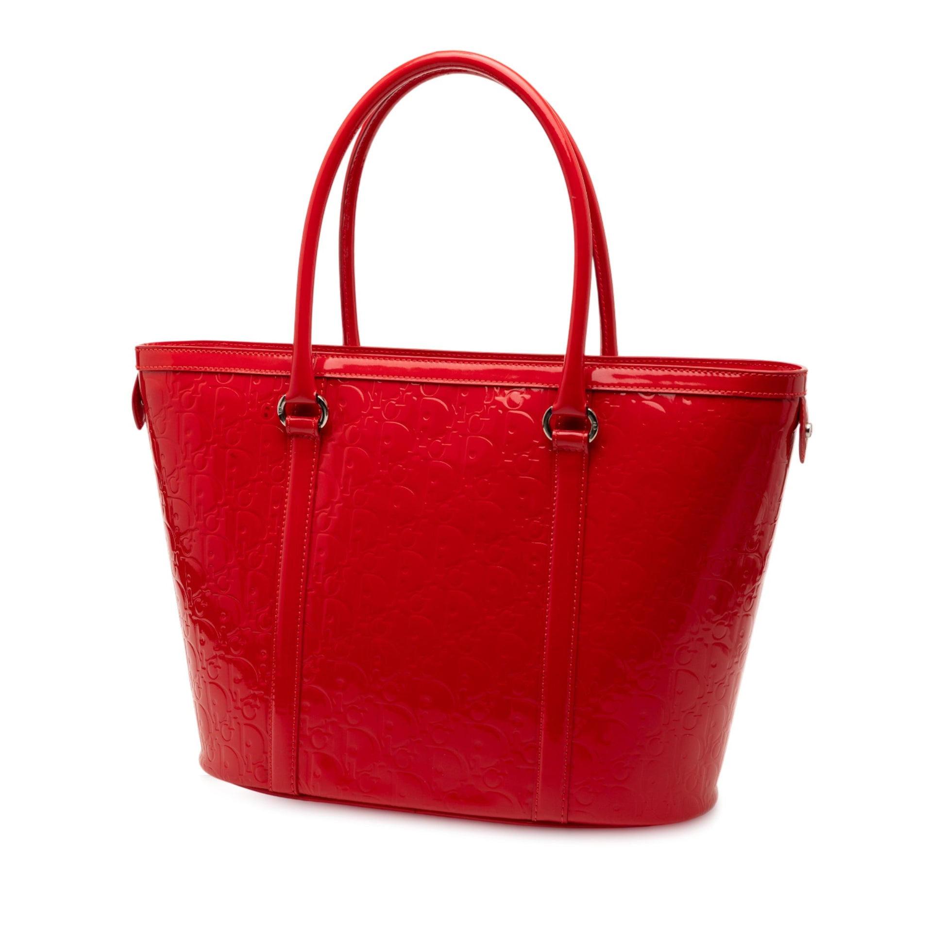 Dior Diorissimo Trotter Patent Tote