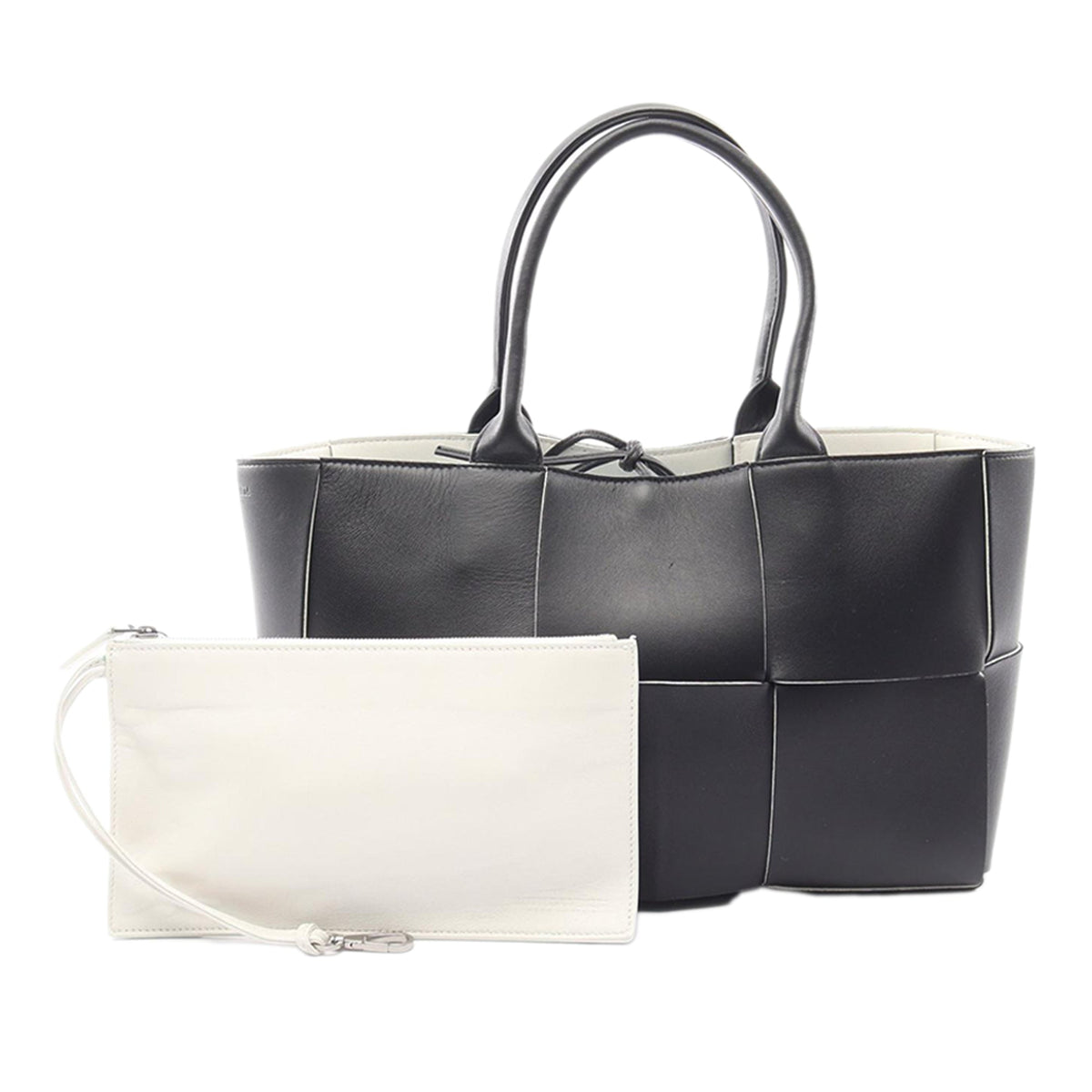 Bottega Veneta Small Nappa Maxi Intrecciato Arco Tote