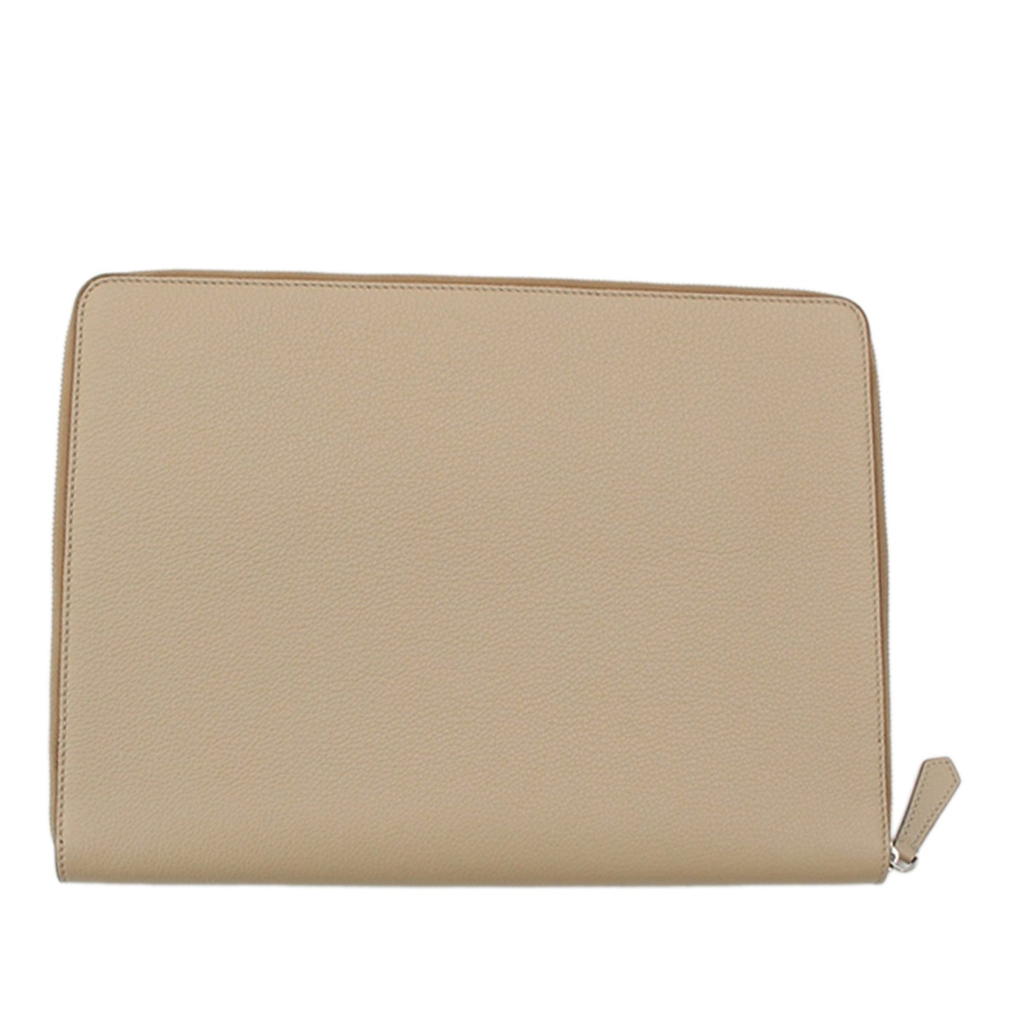Fendi Leather Document Holder Zip Pouch