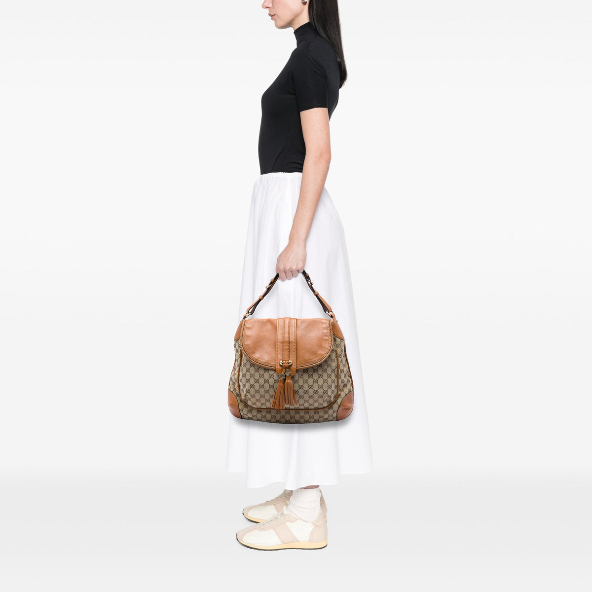 Gucci GG Canvas Marrakech Shoulder Bag
