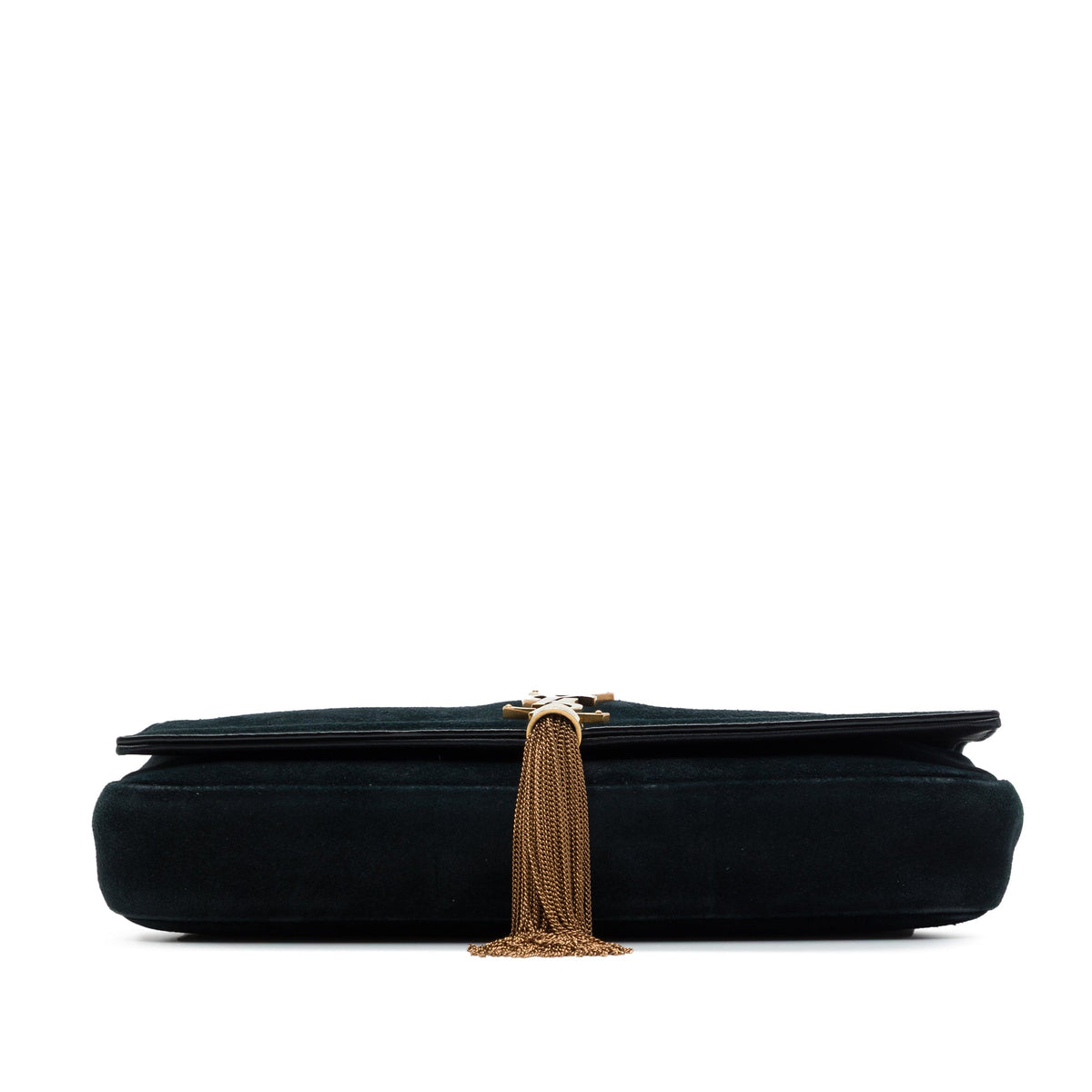 Saint Laurent Suede Monogram Kate 99 Tassel Bag