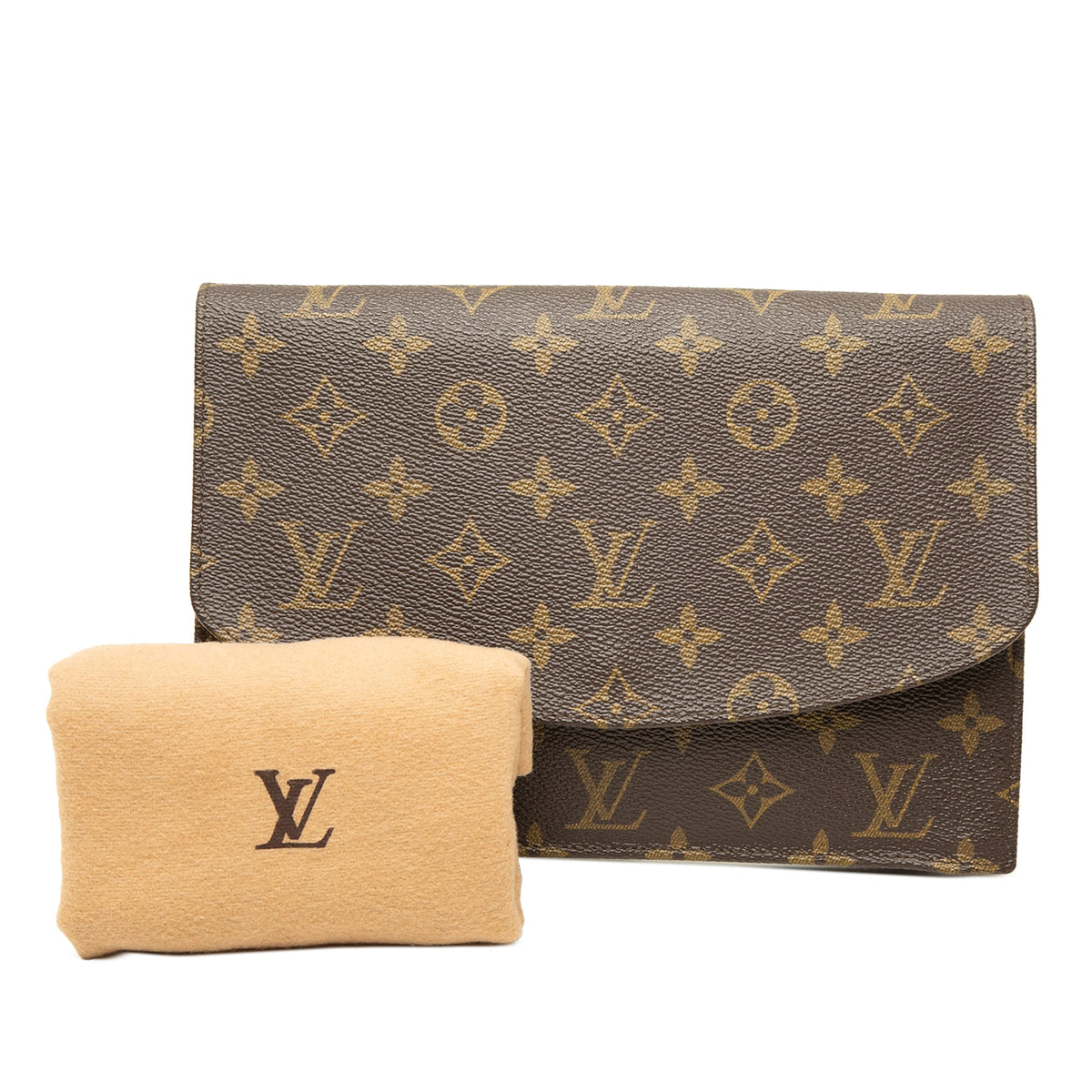 Louis Vuitton Monogram Pochette Rabat 23 — Brown
