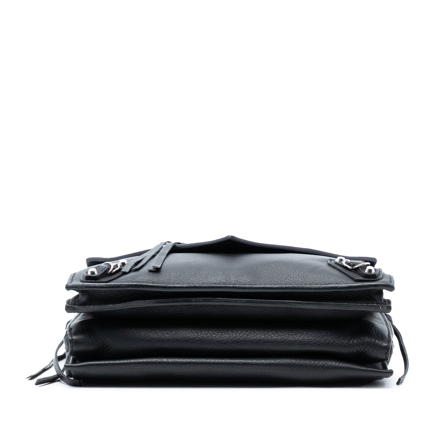 Leather Papier Triple Zip Around XS Crossbody