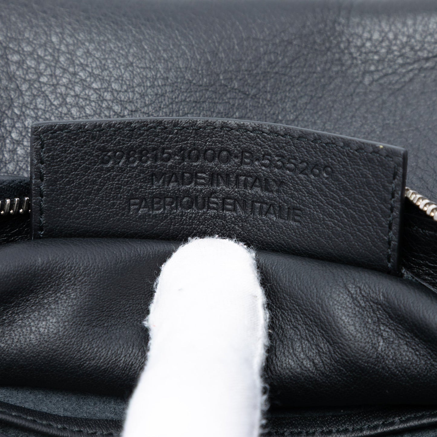 Leather Papier Triple Zip Around XS Crossbody