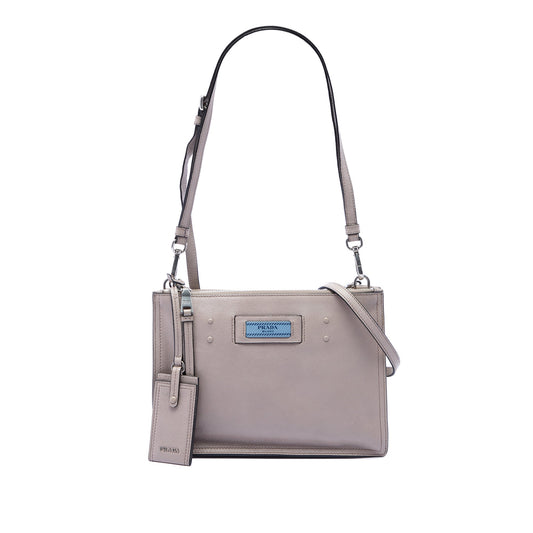 Prada Glace Calf Etiquette Satchel