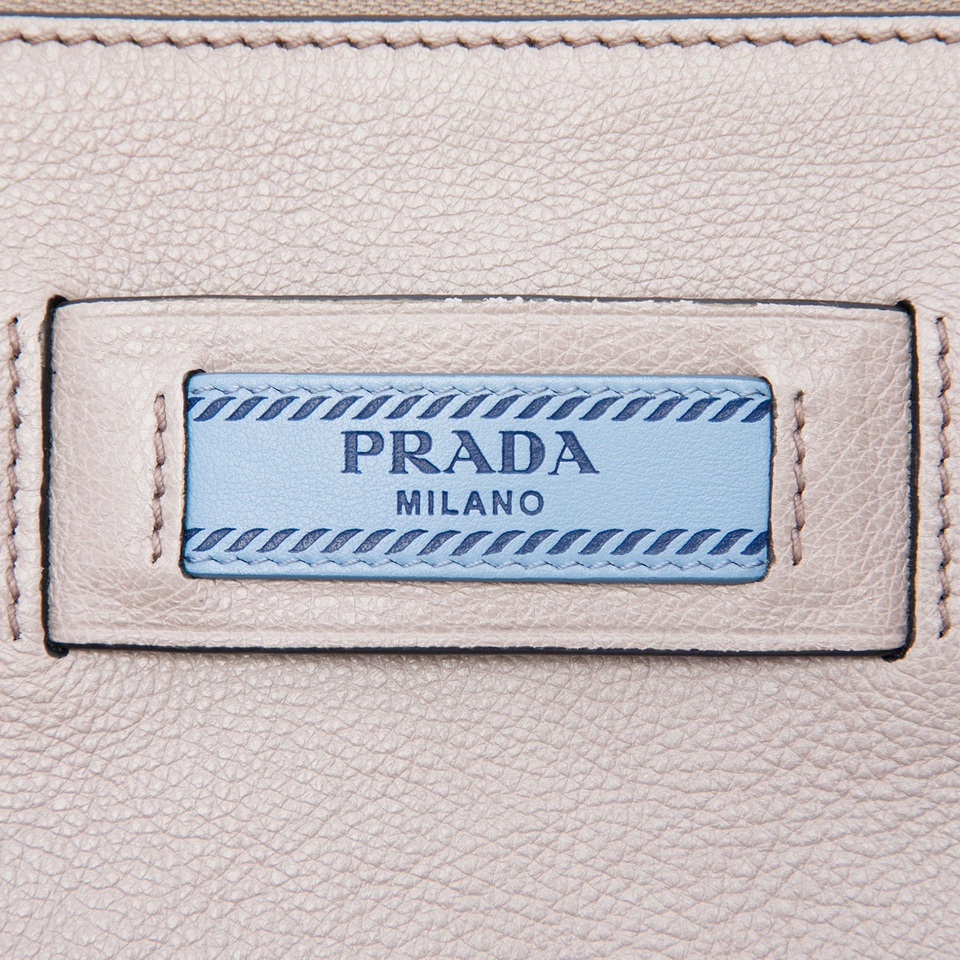 Prada Glace Calf Etiquette Satchel