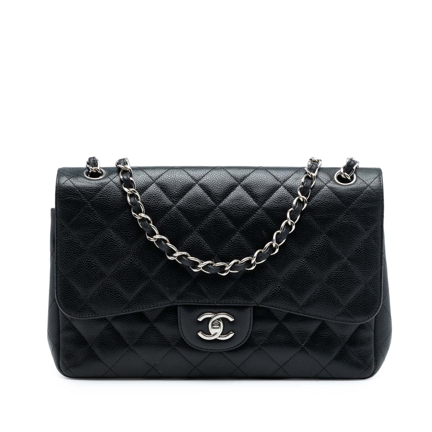 Chanel Jumbo Classic Caviar Double Flap