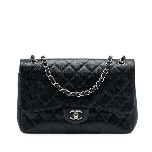 Chanel Jumbo Classic Caviar Double Flap