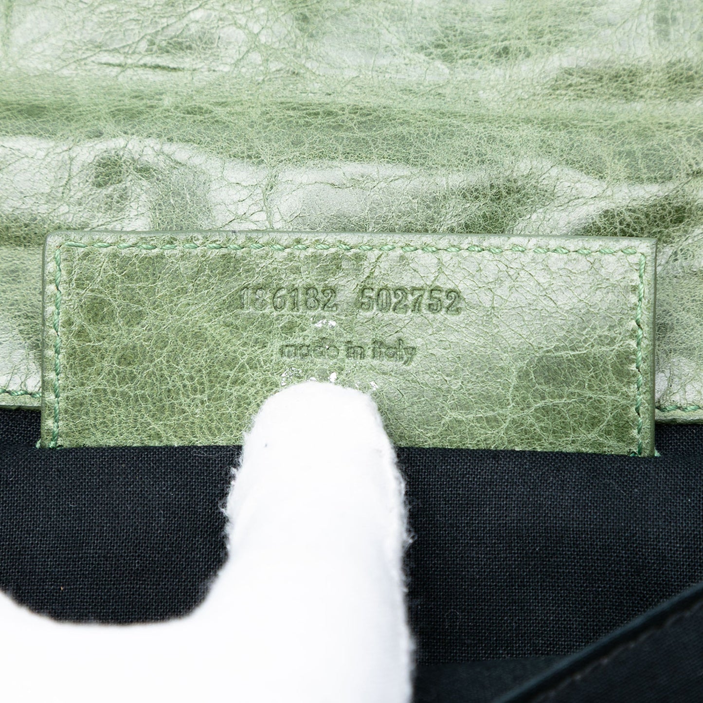 Lambskin Motocross Giant 21 Envelope Clutch