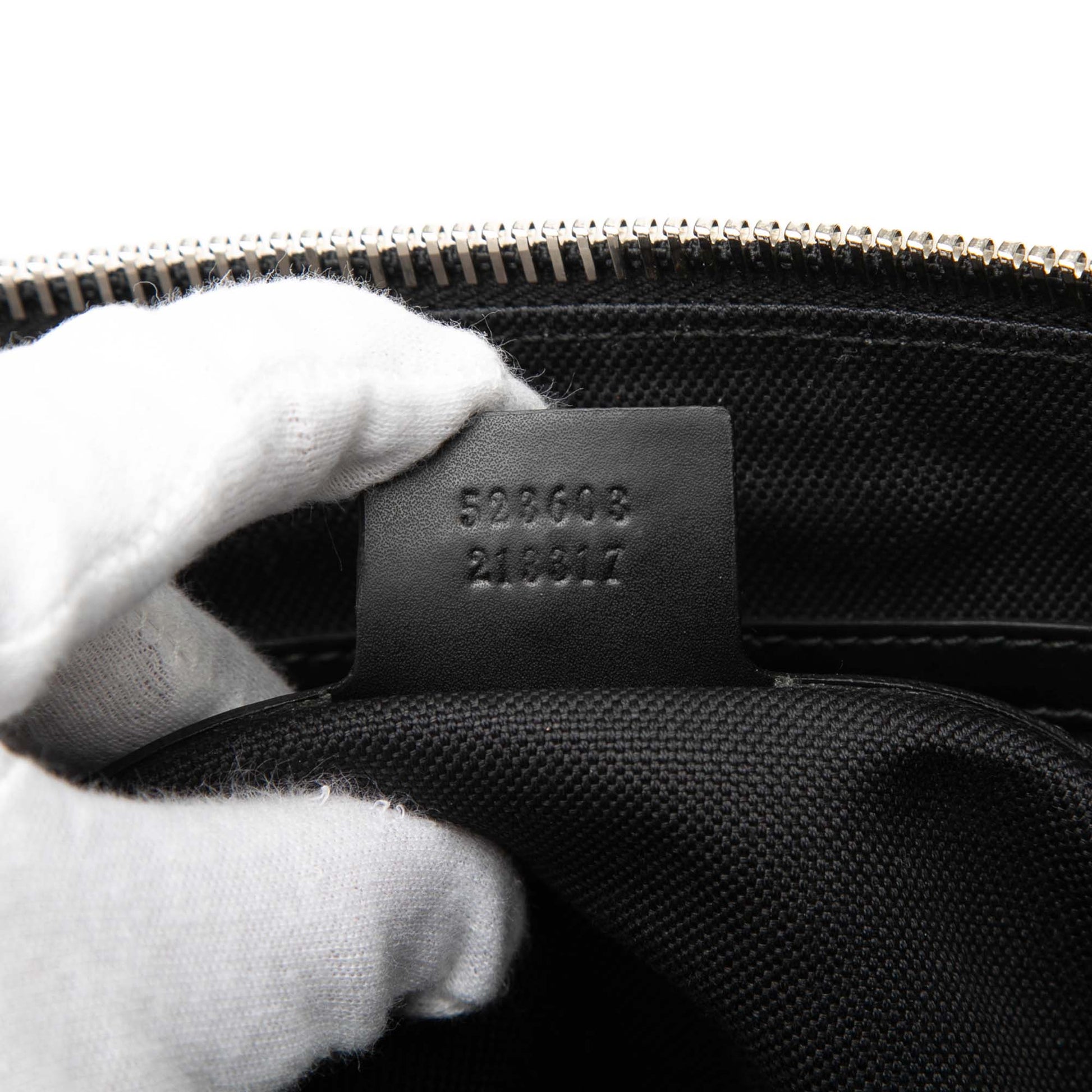 Gucci GG Supreme Web Clutch