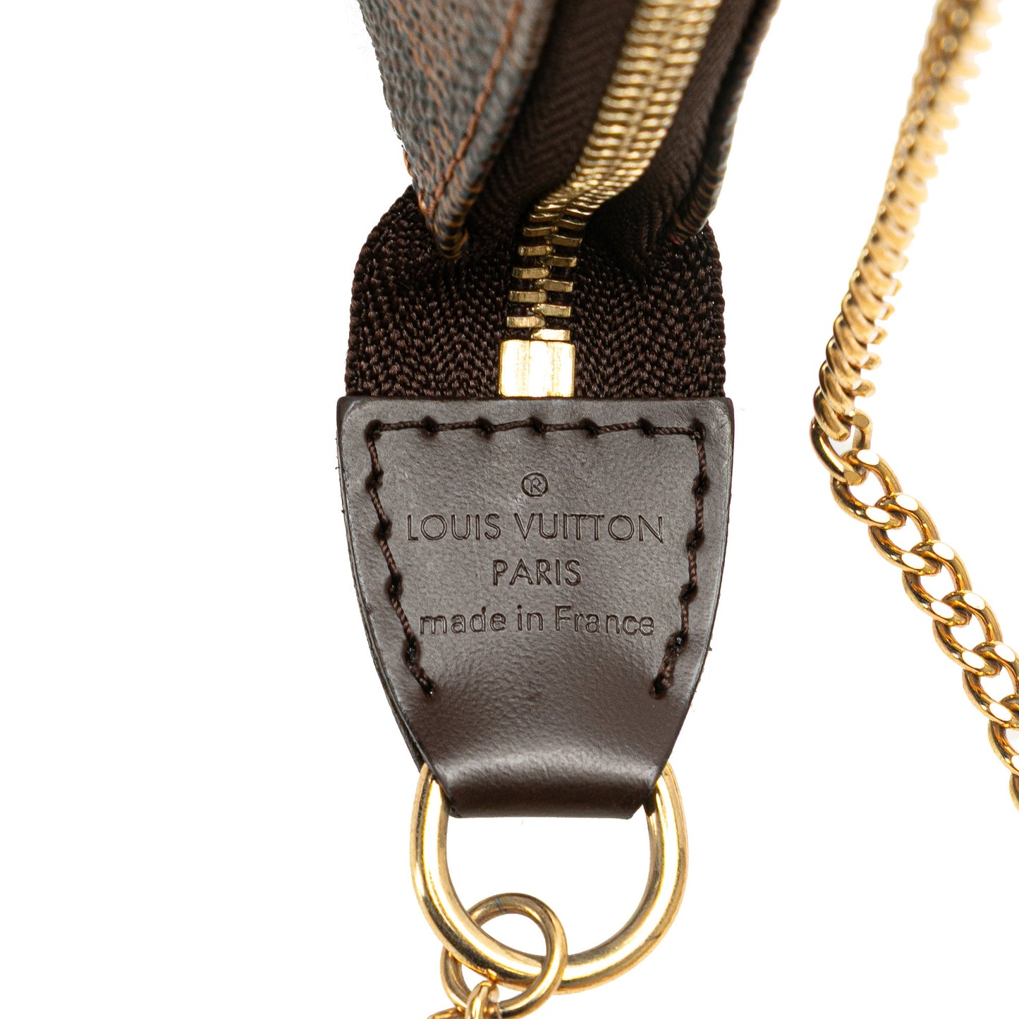 Louis Vuitton Damier Ebene Trunks and Bags Mini Pochette Accessoires
