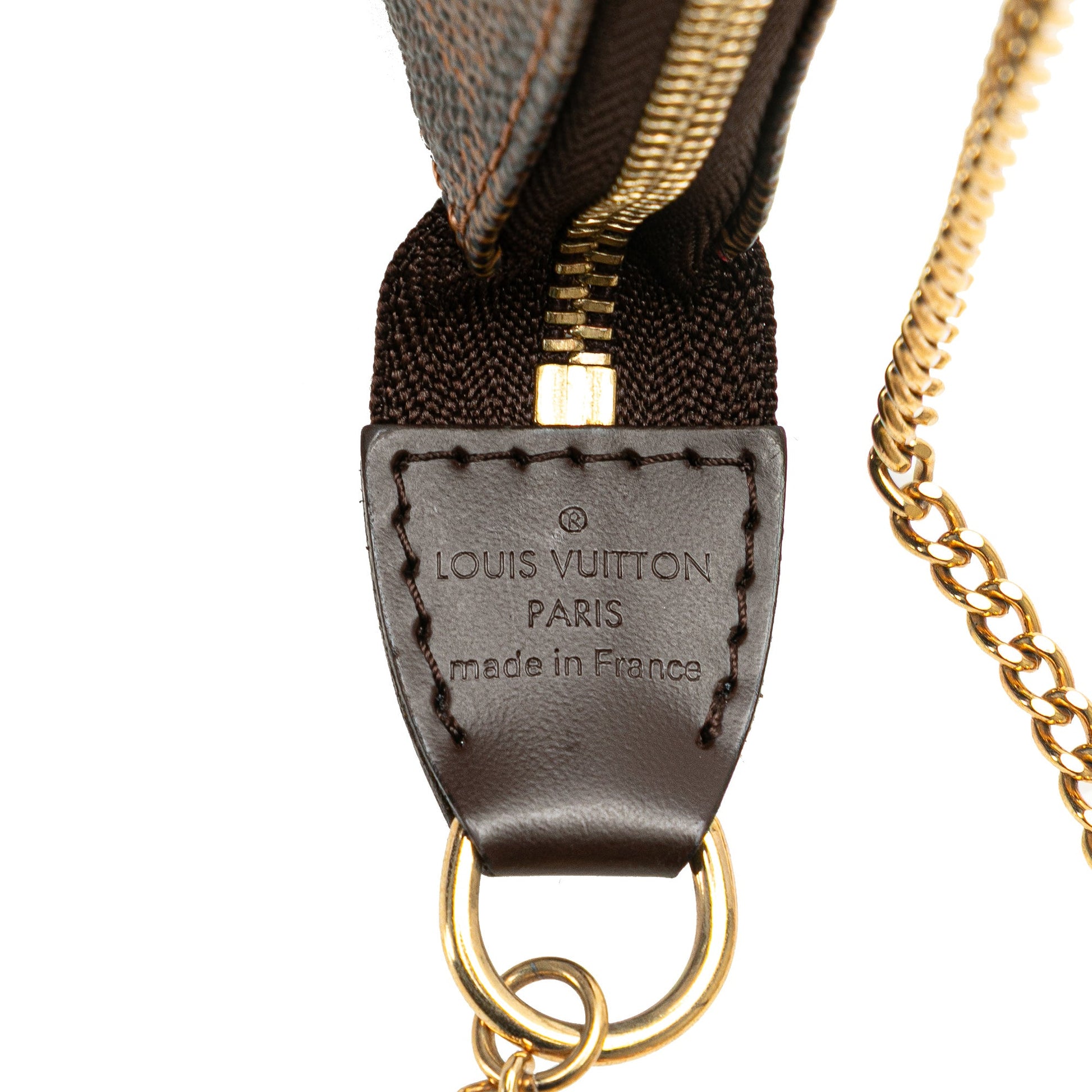 Louis Vuitton Damier Ebene Trunks and Bags Mini Pochette Accessoires