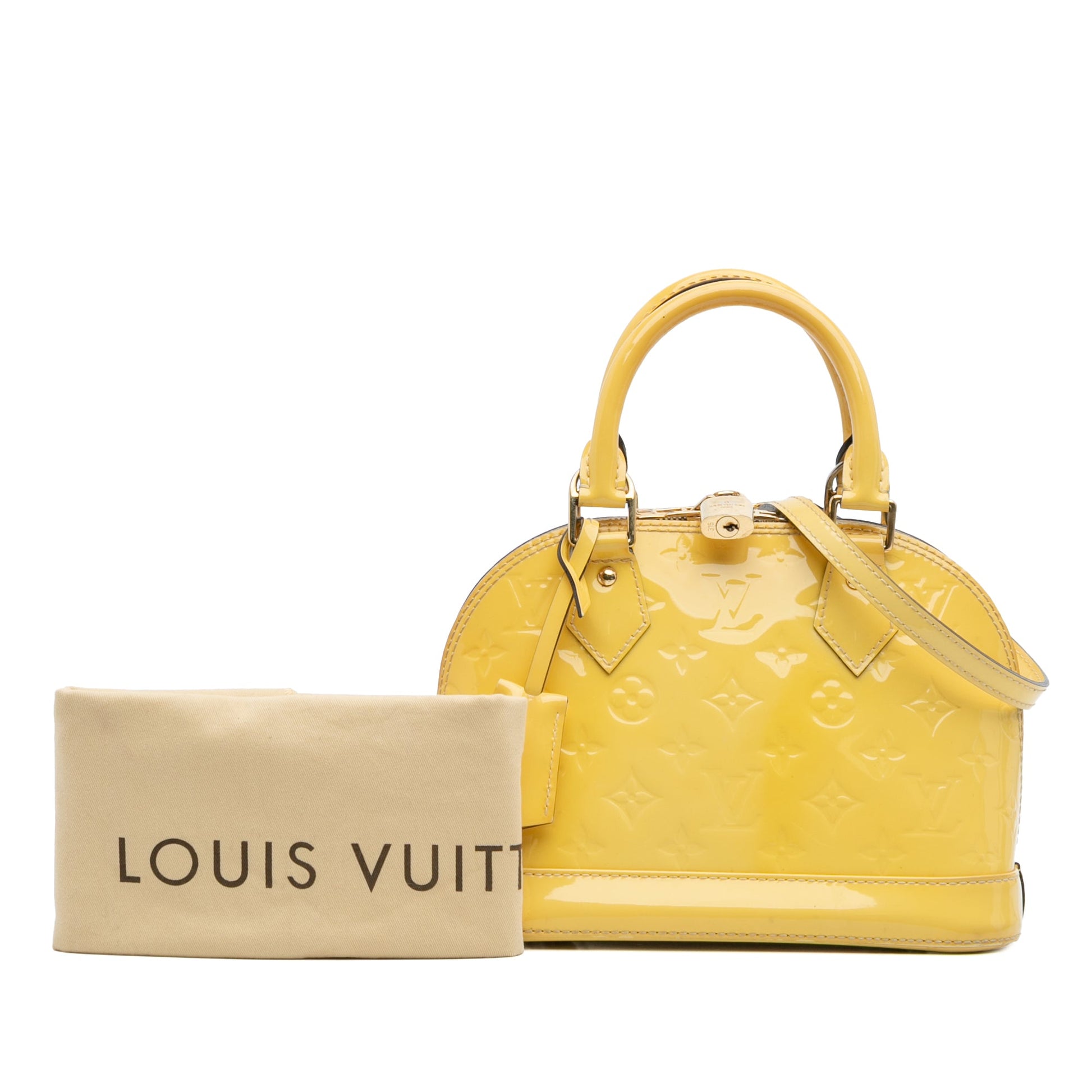 Louis Vuitton Monogram Vernis Alma BB