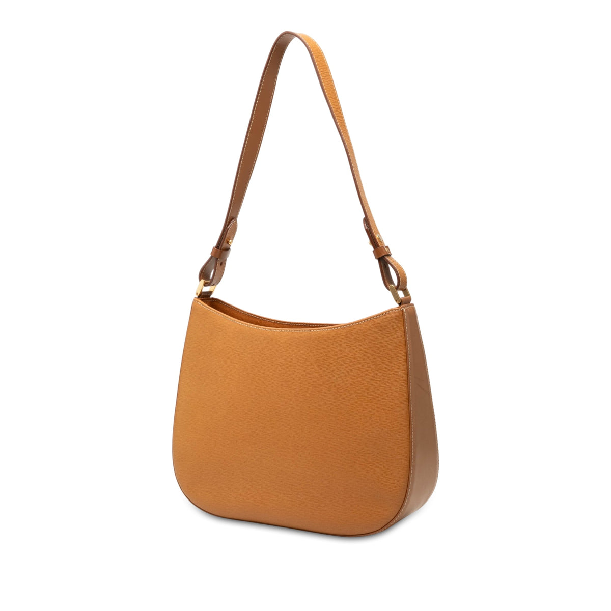 Burberry Leather Shoulder Bag — Brown