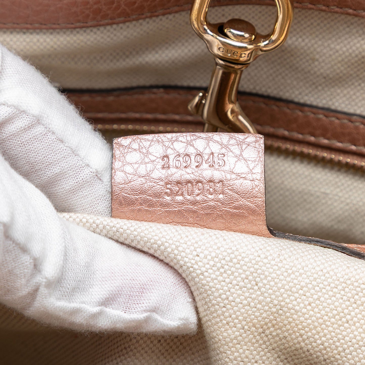 Gucci GG Canvas Bella Tote