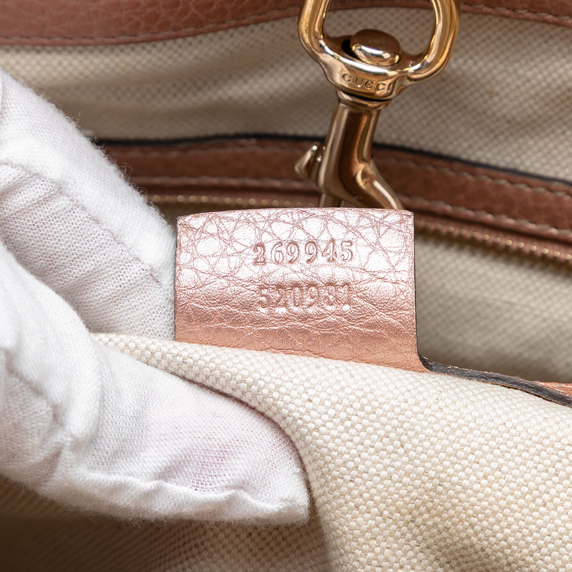 Gucci GG Canvas Bella Tote