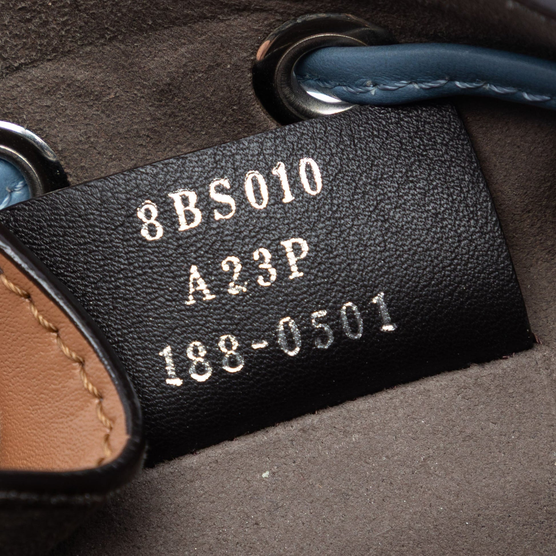 Fendi Mini Leather Whipstitch Mon Tresor Bucket Bag