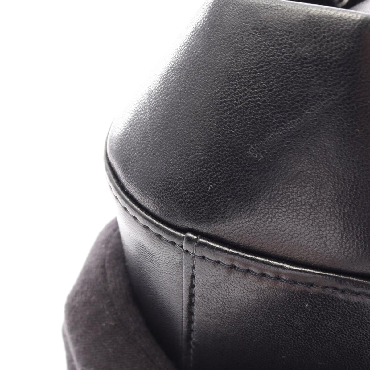 Chanel Lambskin Vertical Quilt Accordion Flap — Black