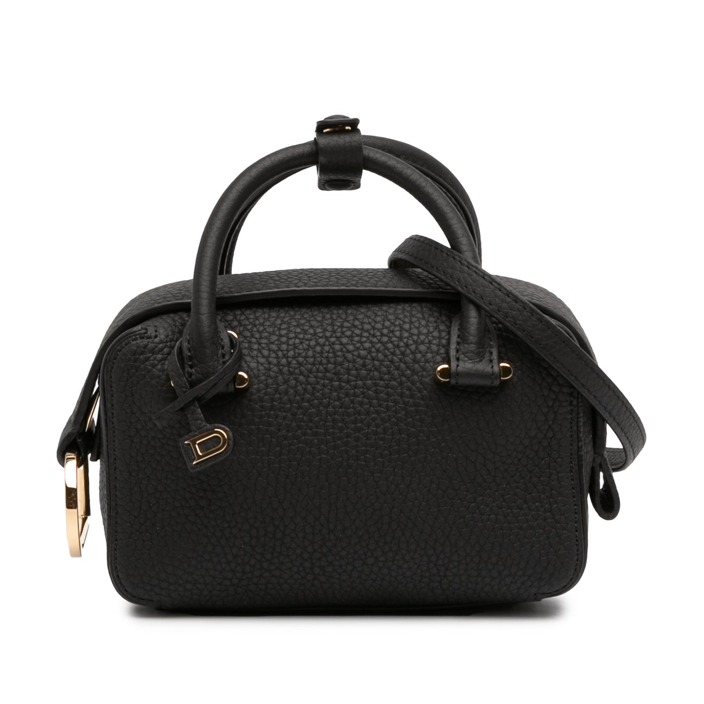 Delvaux Nano Taurillon Soft Leather Cool Box Satchel