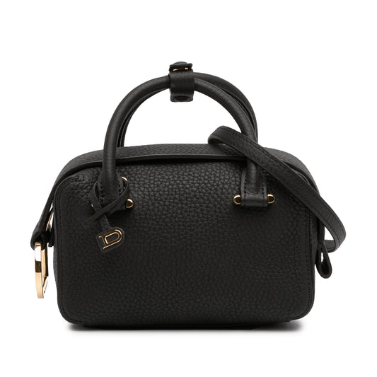 Delvaux Nano Taurillon Soft Leather Cool Box Satchel