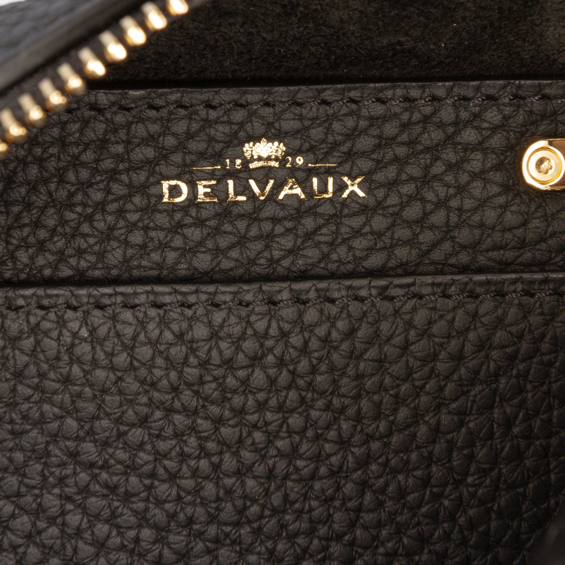 Delvaux Nano Taurillon Soft Leather Cool Box Satchel