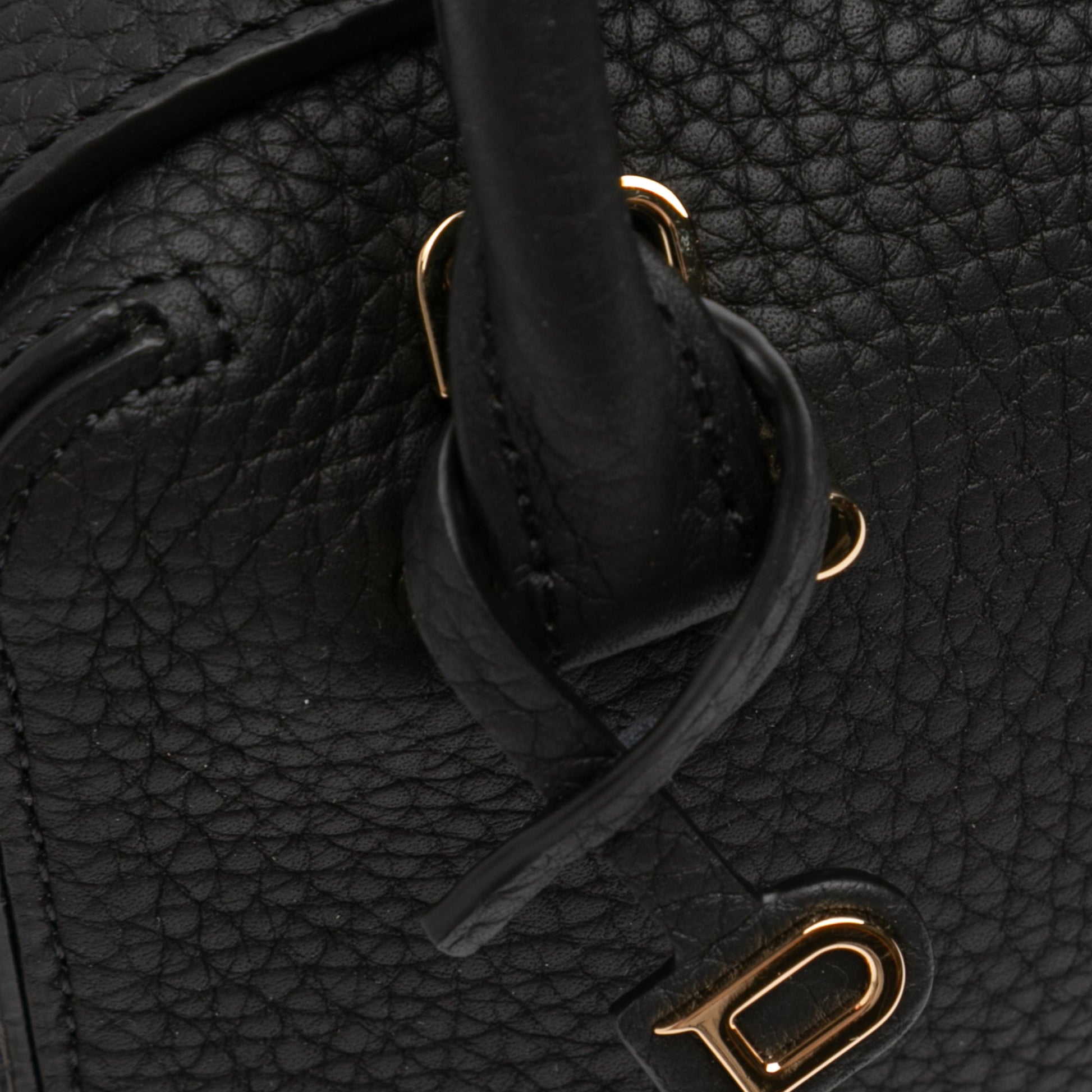 Delvaux Nano Taurillon Soft Leather Cool Box Satchel