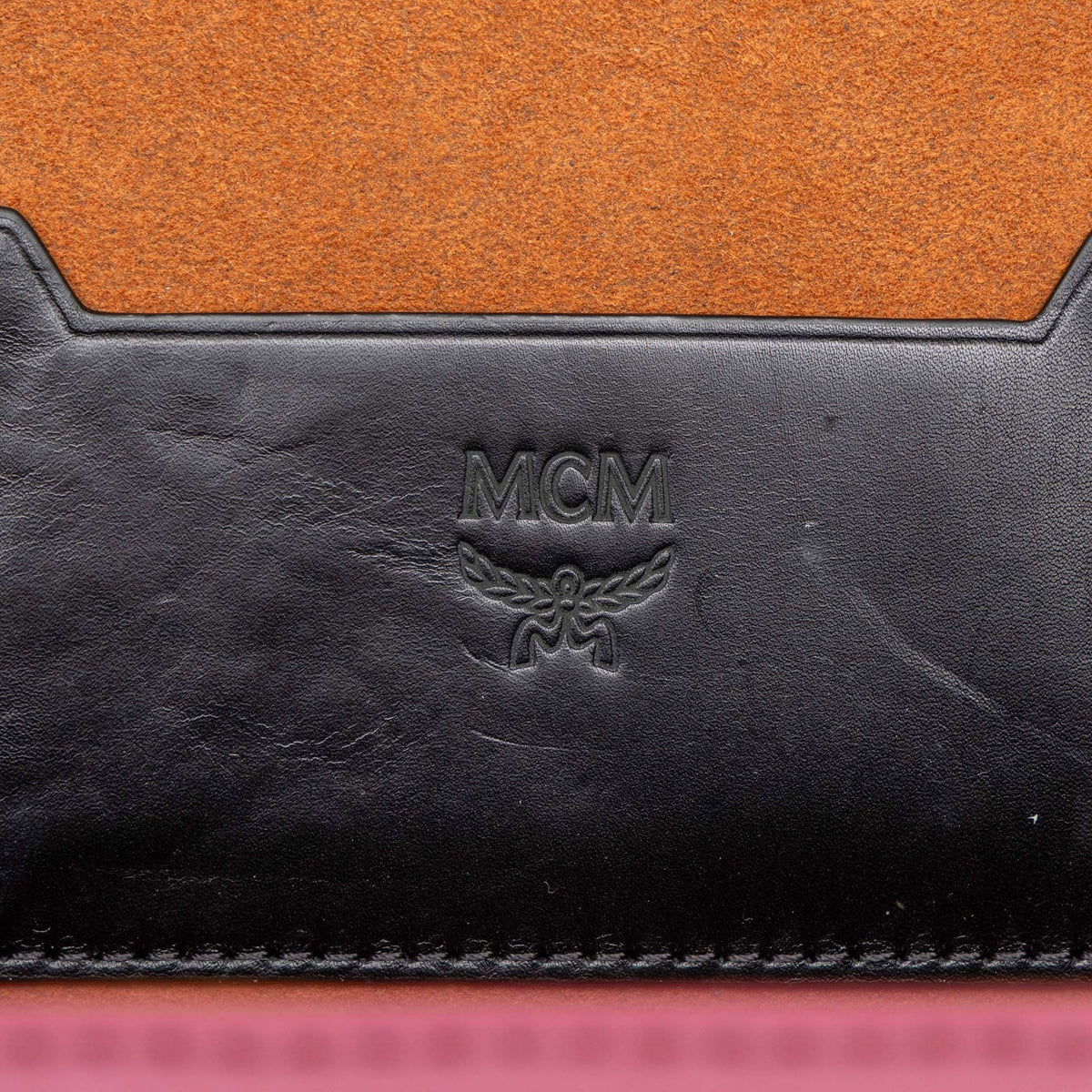 MCM Calfskin Odeon Berlin Satchel — Purple