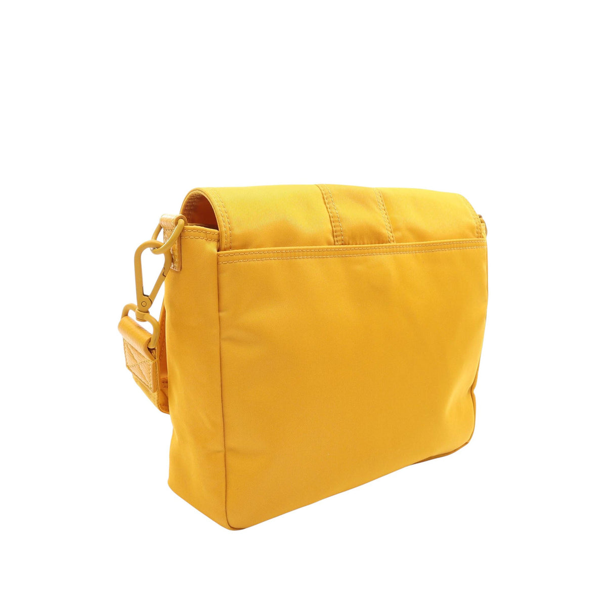 Fendi Medium Econyl Nylon Baguette Crossbody