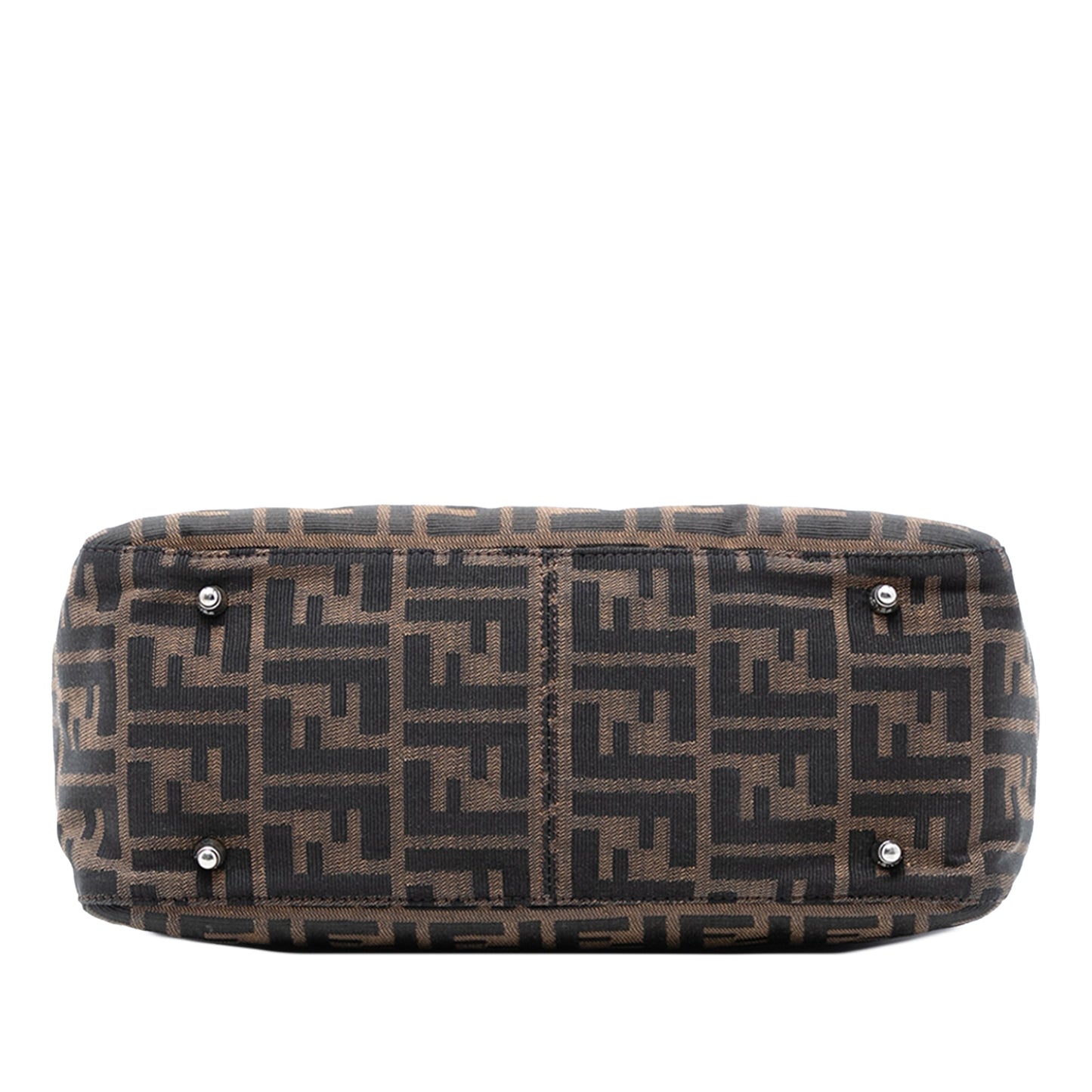 Fendi Zucca Canvas Handbag