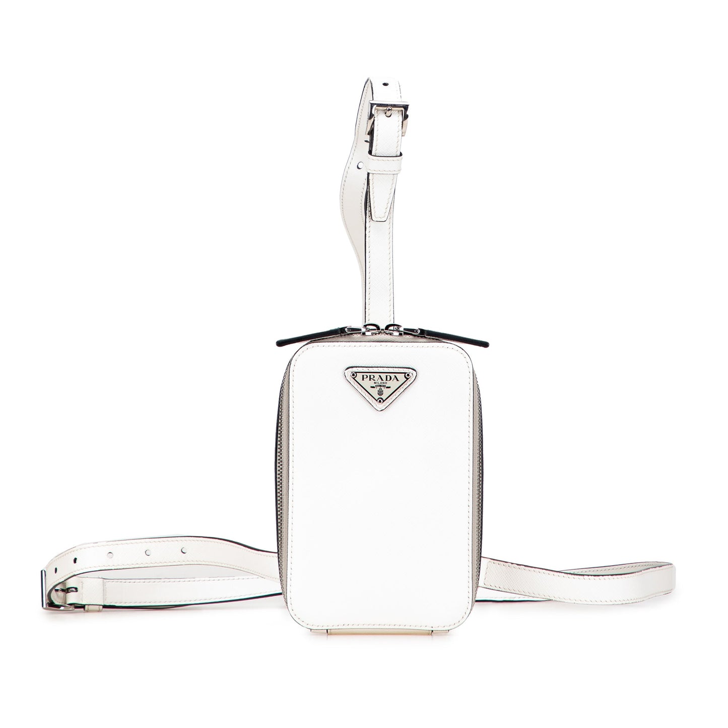 Prada Saffiano Harness Crossbody Pouch