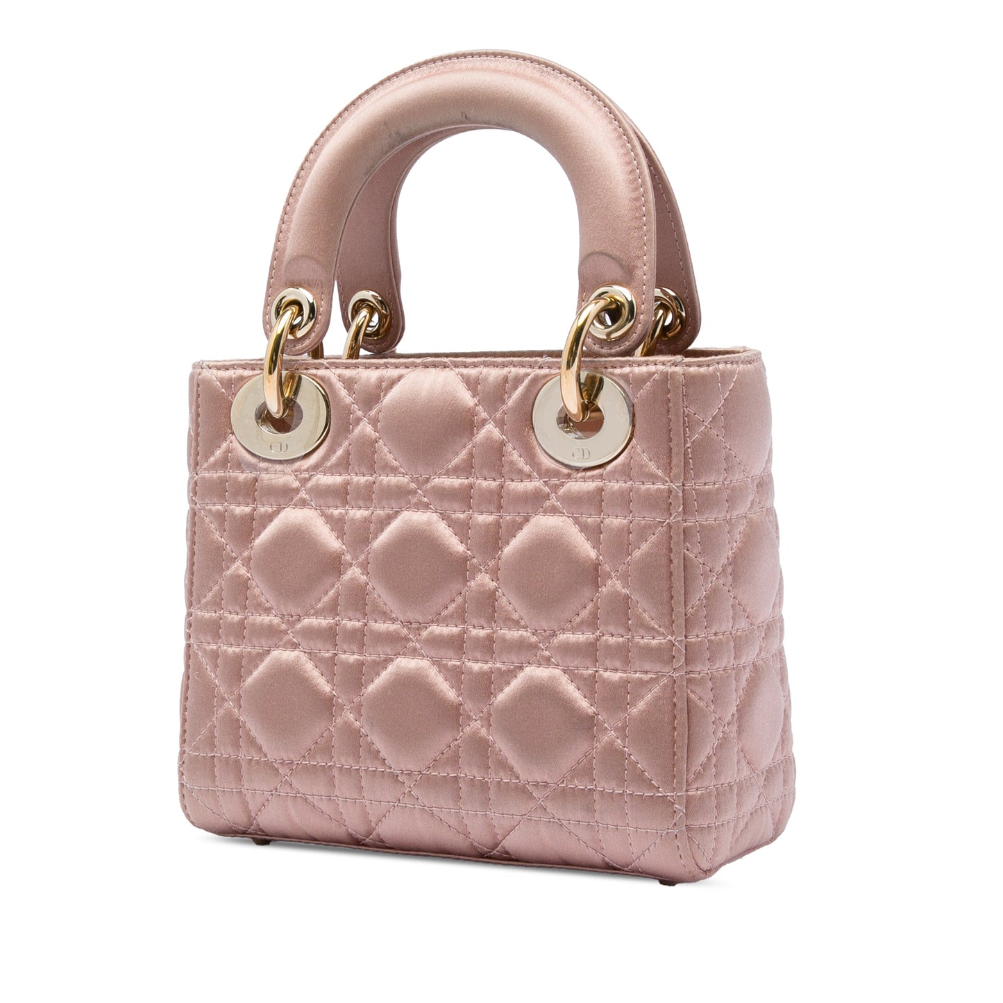 Dior Mini Satin Cannage Swarovski Crystal Lady Dior