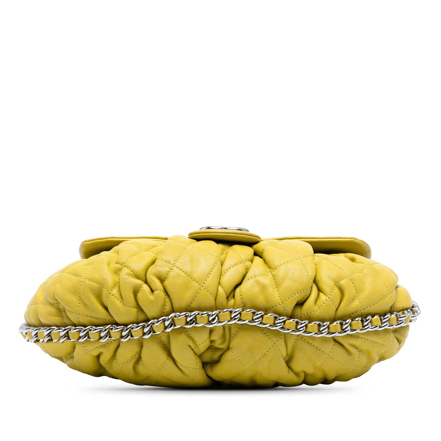 Chanel CC Quilted Lambskin Chain Around Flap