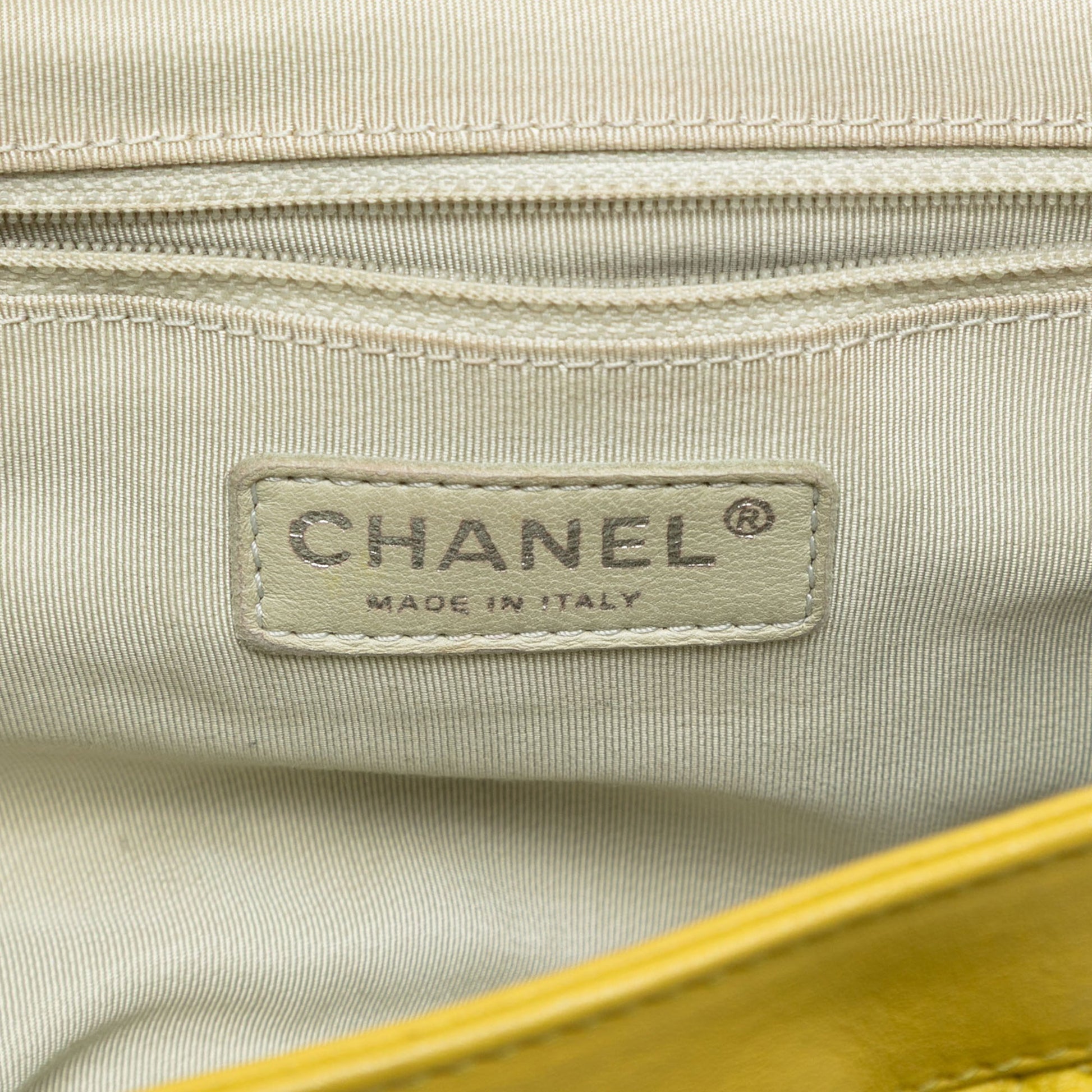 Chanel CC Quilted Lambskin Chain Around Flap