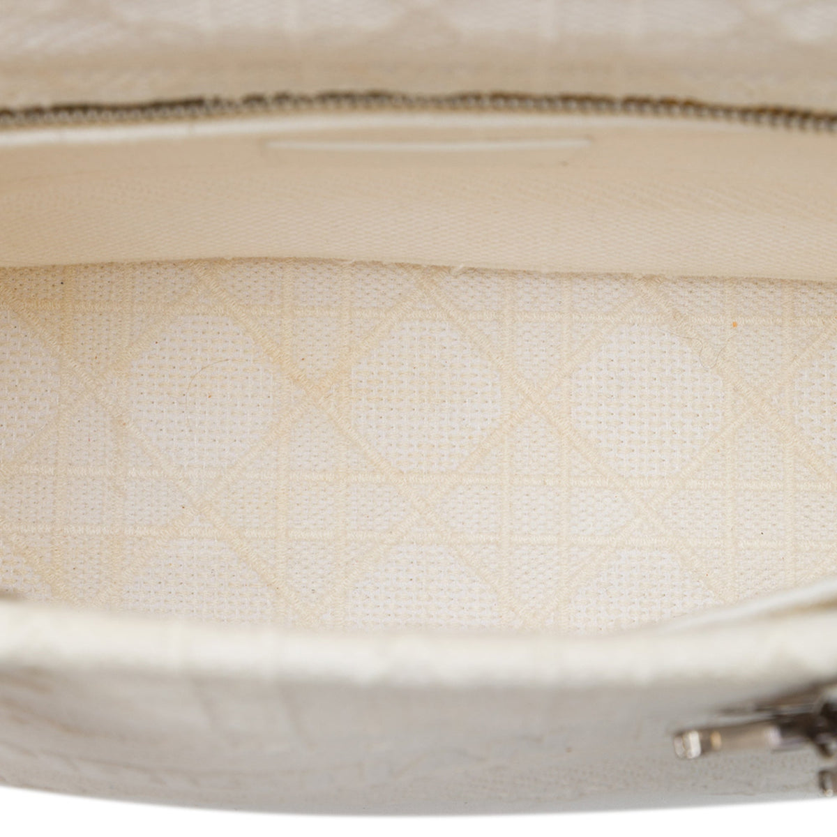 Dior Medium Embroidered Canvas Cannage Lady D Lite