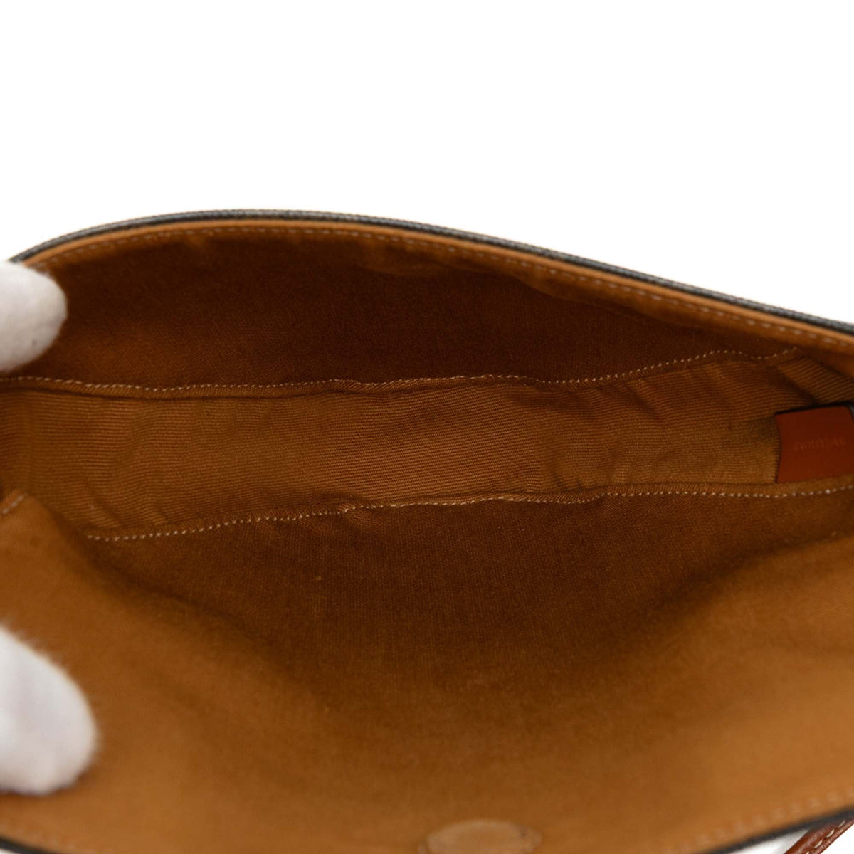 Celine Triomphe Coated Canvas Logo Triangle Crossbody