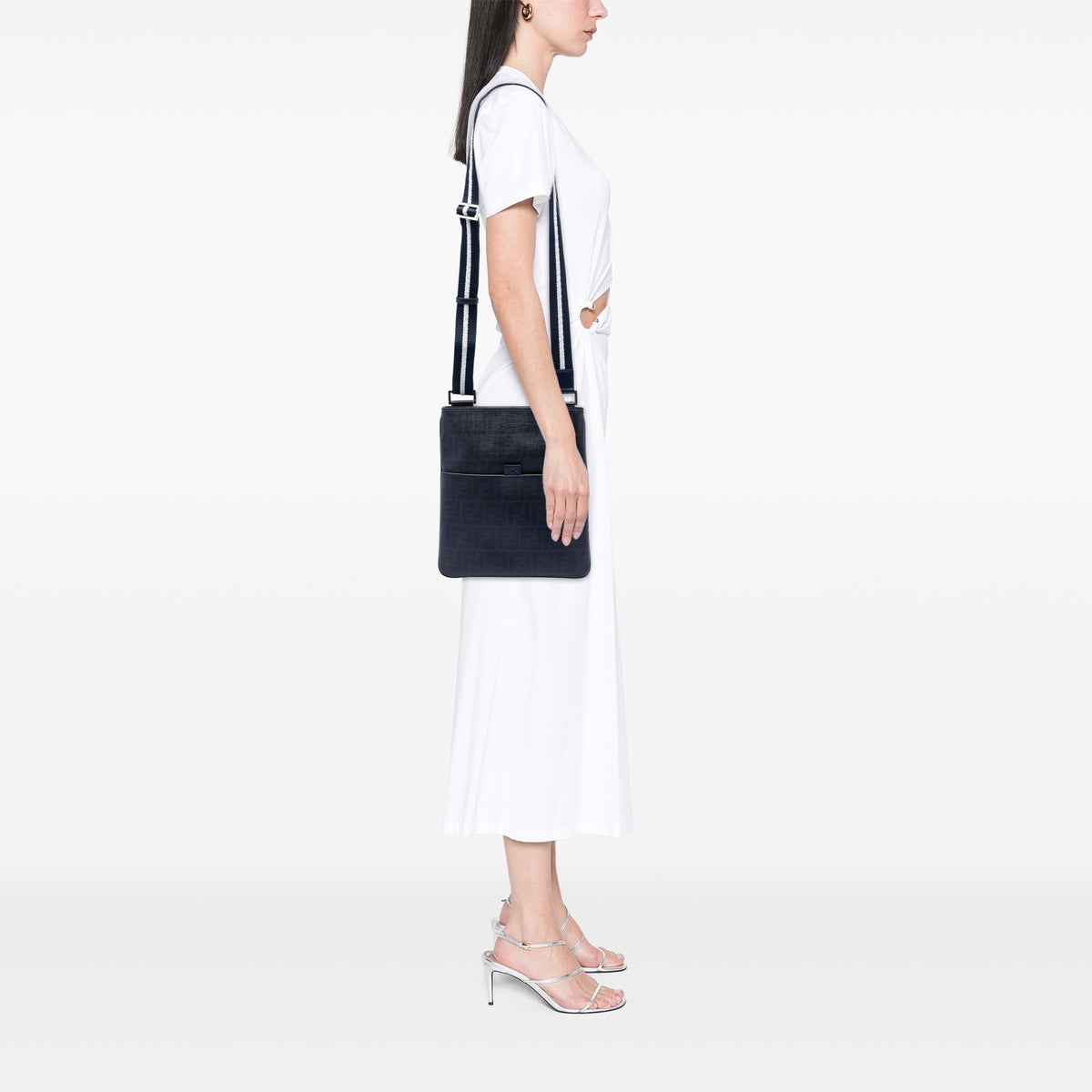 Fendi Zucca Spalmati Crossbody