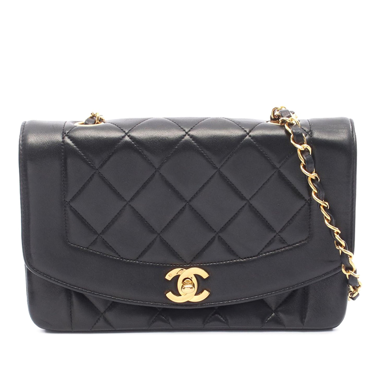 Chanel Small Lambskin Diana Flap