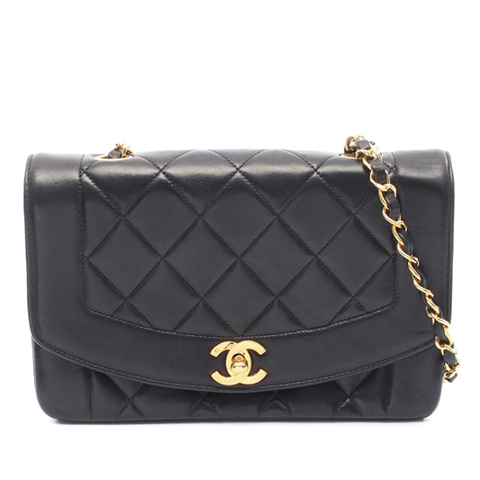 Chanel Small Lambskin Diana Flap