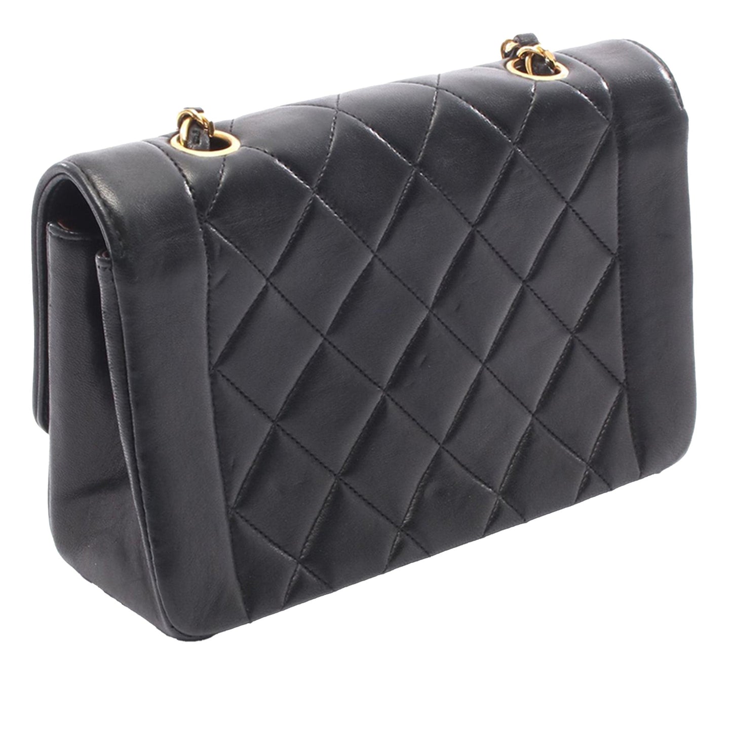 Chanel Small Lambskin Diana Flap