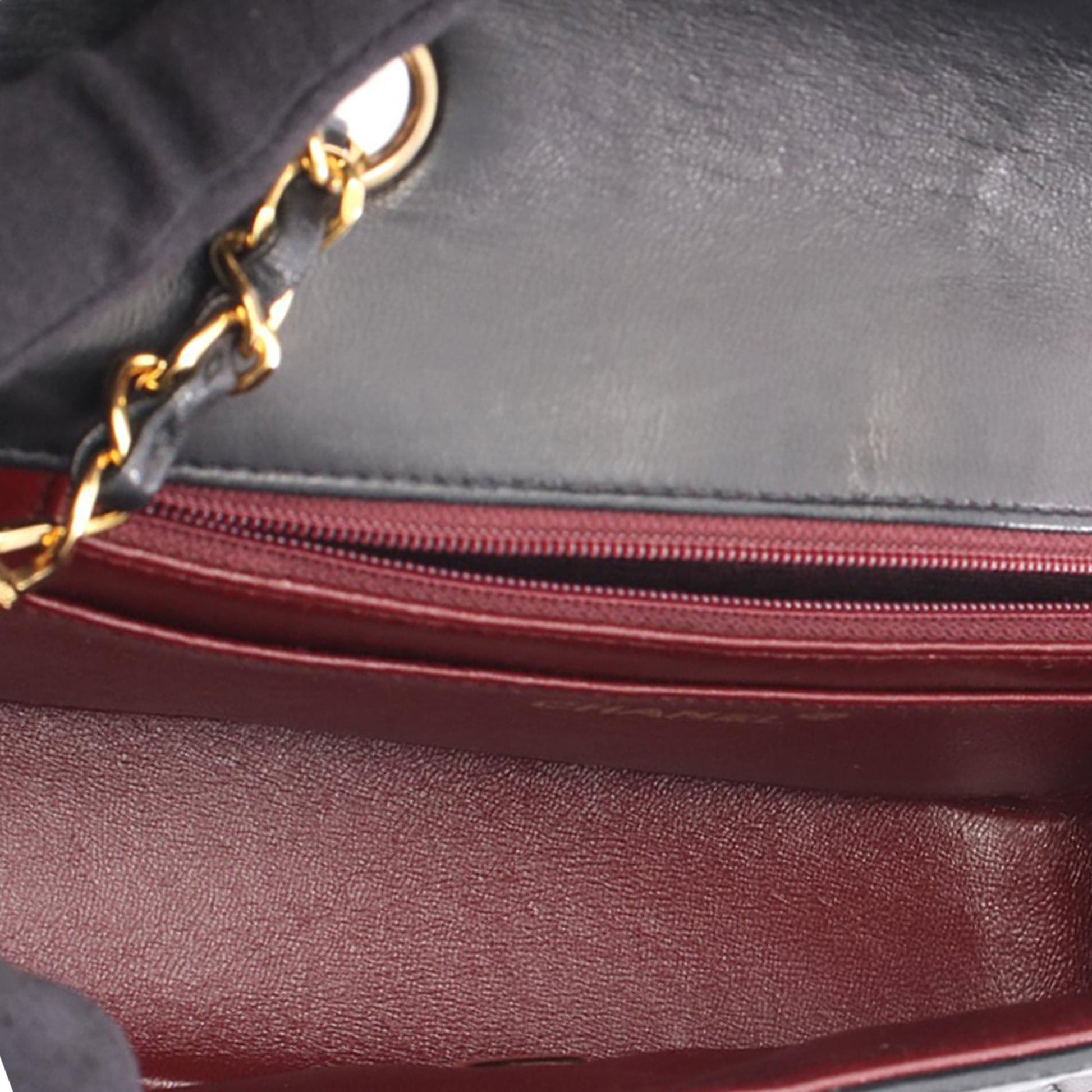 Chanel Small Lambskin Diana Flap
