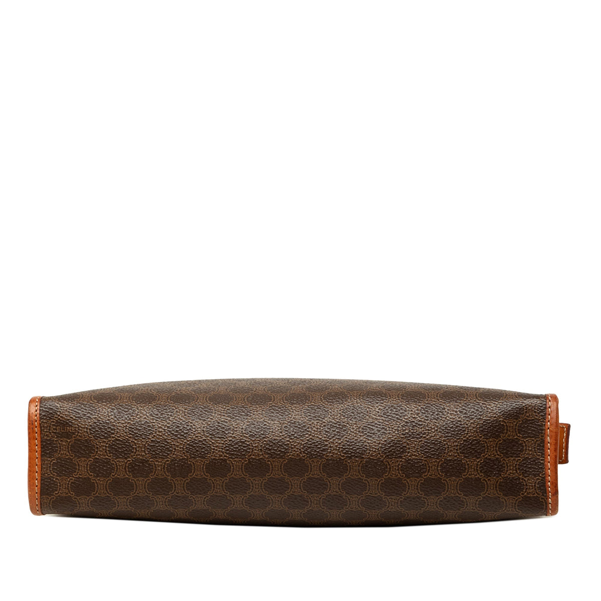 Celine Macadam Coated Canvas Clutch