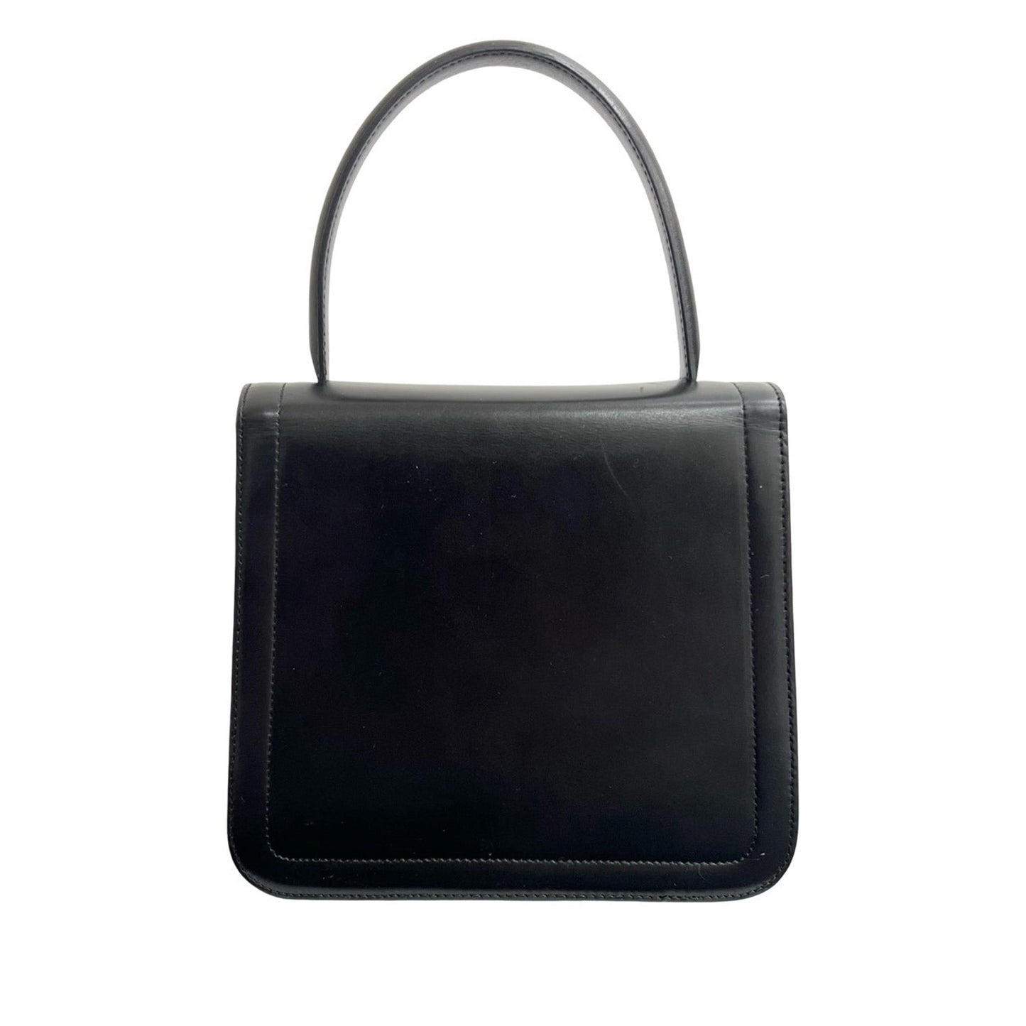 Celine Calfskin Triomphe Top Handle Bag